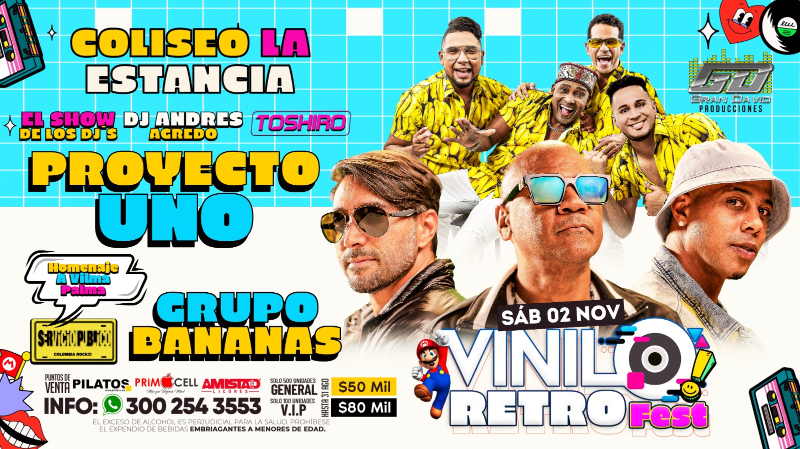 VINILO RETRO FEST